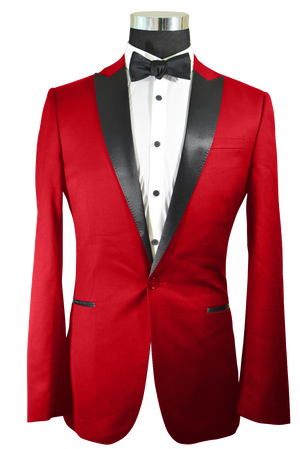 The Regal Red Tuxedo