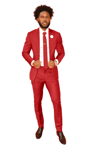 The Regal Fire Red Suit