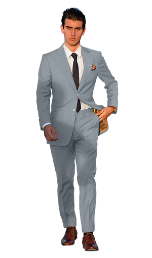 The Regal Light Grey Suit