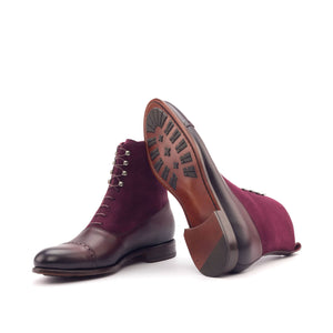 The Sweet Red Wine Custom Balmoral Boot