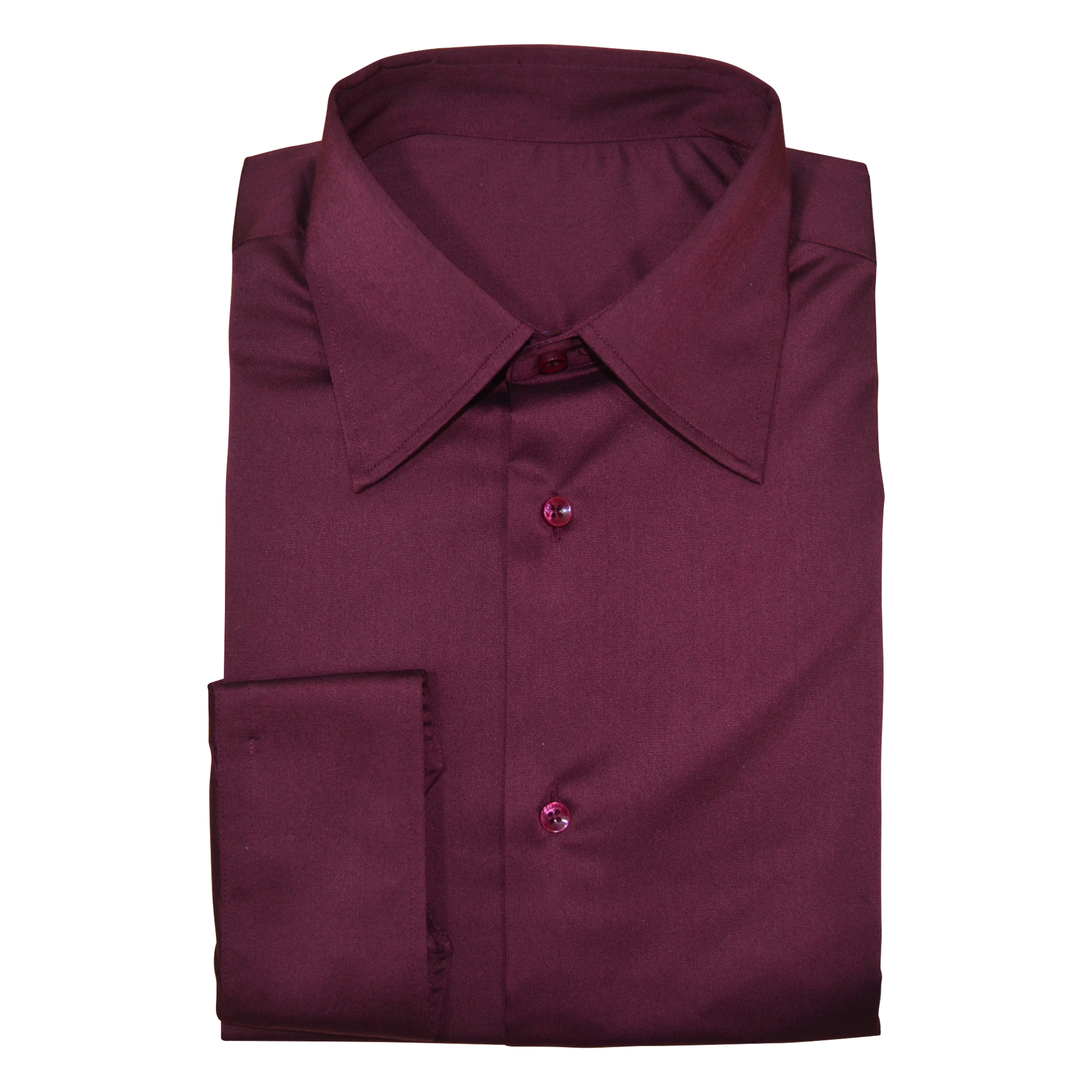 custom stretch dress shirts Mens Single Pocket Logo Modern Fit Stretch Dress Shirt - Pink