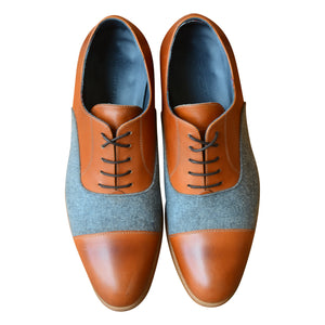 The Cognac Derby Custom Shoe