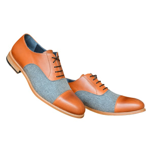 The Cognac Derby Custom Shoe