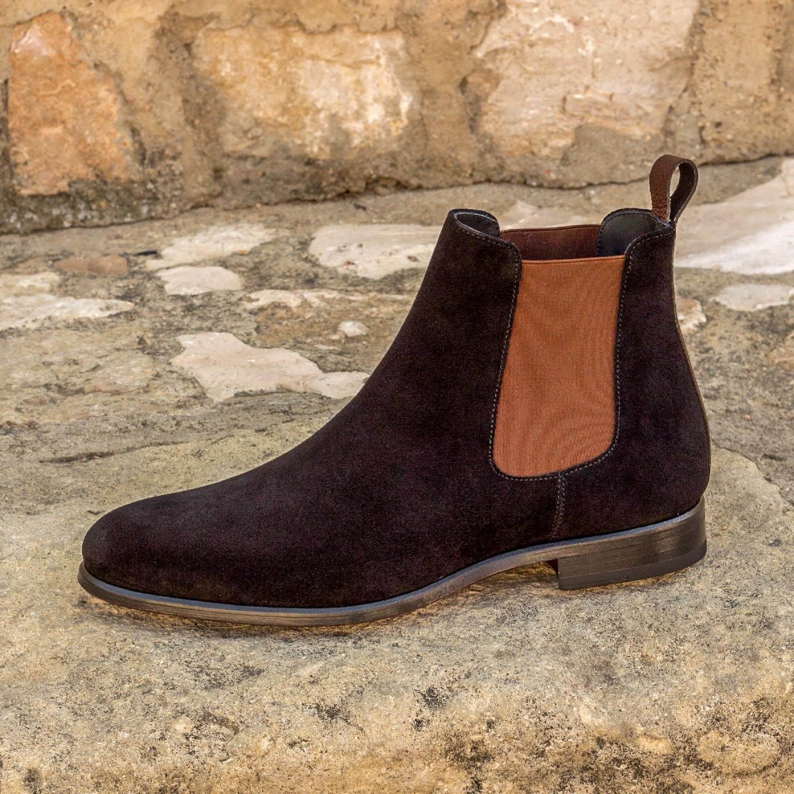 The Black Majesty Custom Chelsea Boot Legacy Lapels