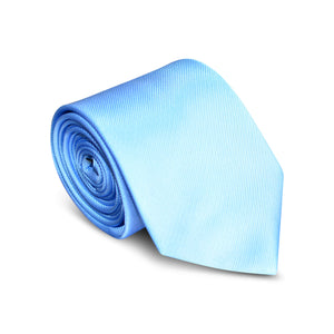 Sky Blue Solid Tie