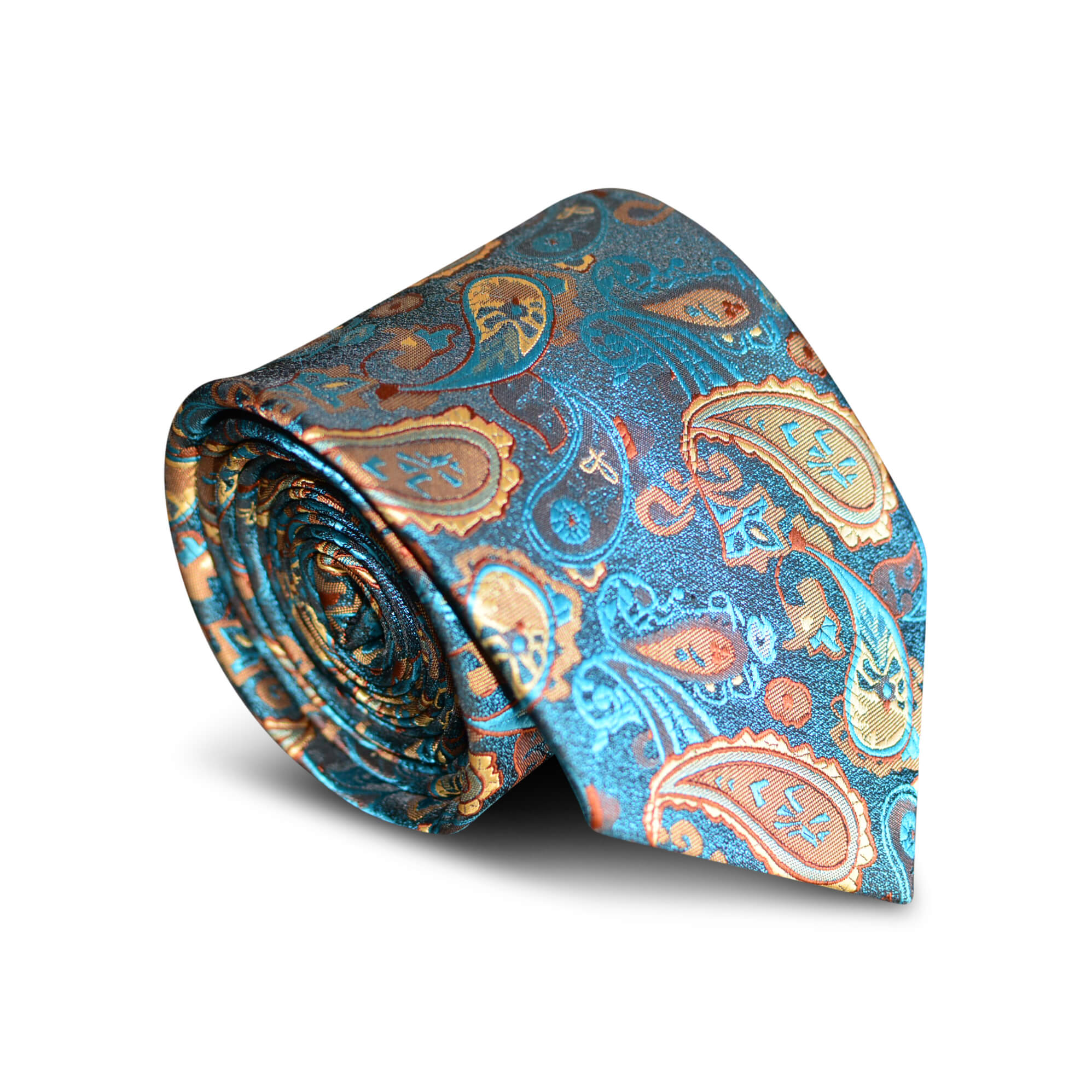 Emerald Paisley Tie