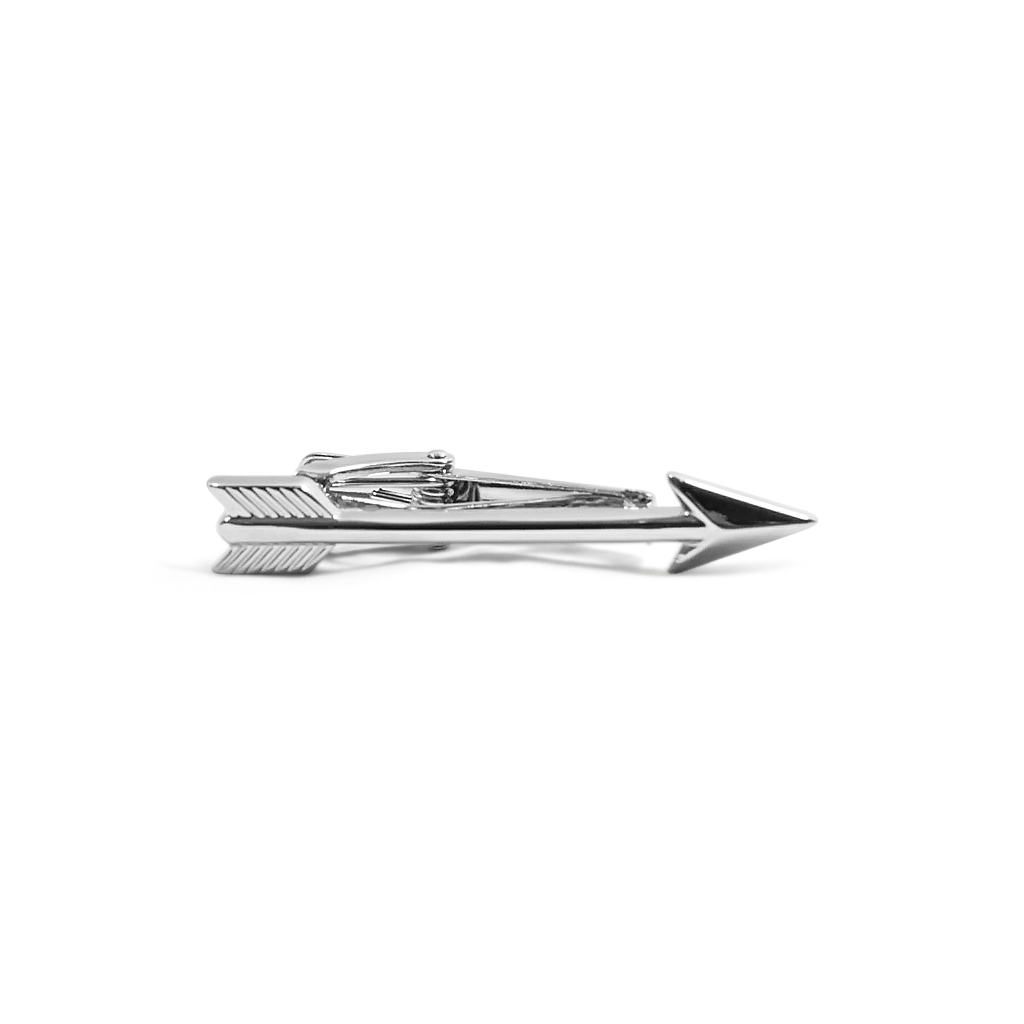 Silver Arrow Tie Bar