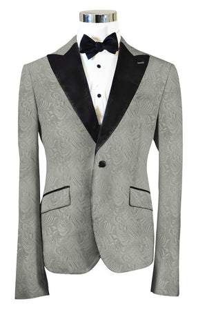 The Regal Silver Paisley Dinner Jacket