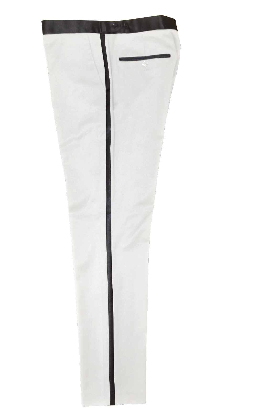 The Regal White Tuxedo