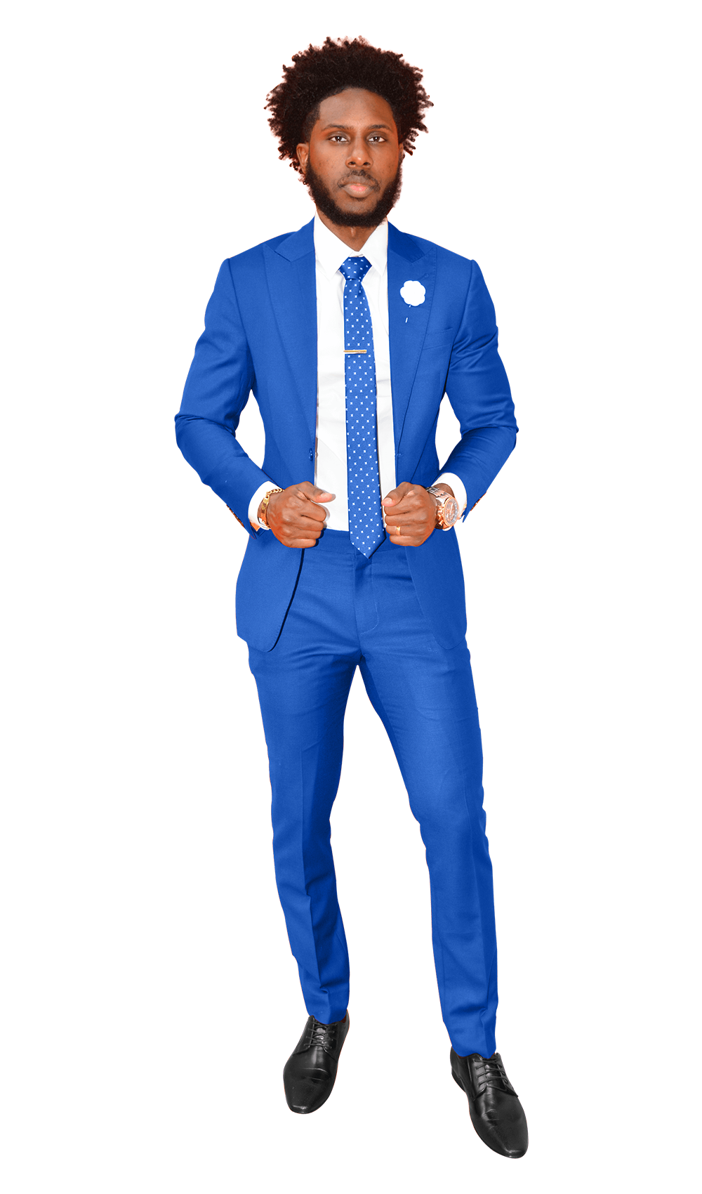 The Regal Blue Suit