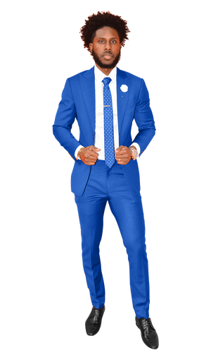 The Regal Blue Suit