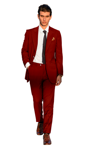 The Regal Red Suit