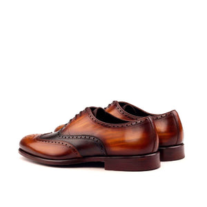 The Artisan Full Brogue Patina Custom Shoe