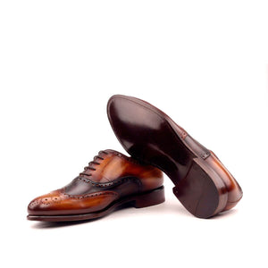 The Artisan Full Brogue Patina Custom Shoe