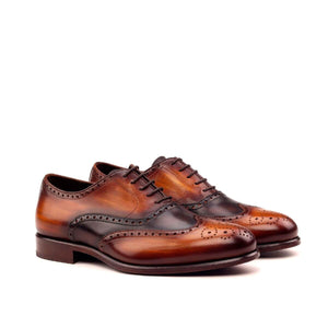 The Artisan Full Brogue Patina Custom Shoe