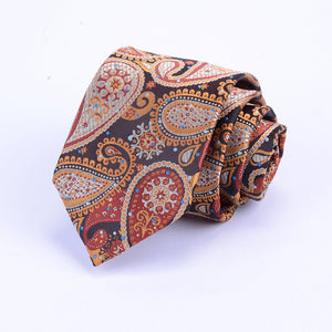 Silk Paisley Print Ties