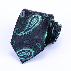 Silk Paisley Print Ties