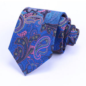 Silk Paisley Print Ties