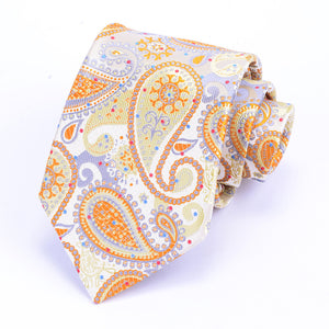 Silk Paisley Print Ties