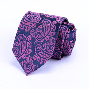 Silk Paisley Print Ties