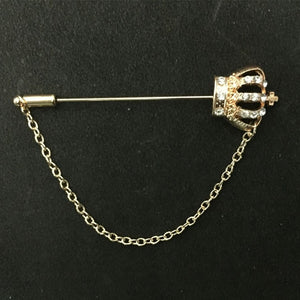 Gold Nautical Lapel Pin Collection