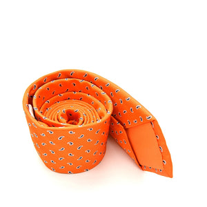 Men's Silk Orange Neck Ties