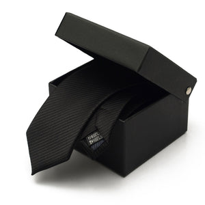 Classic Polyester Silk Men's Skinny Ties