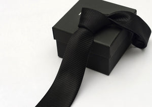 Classic Polyester Silk Men's Skinny Ties