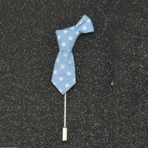 Stripped Tie Shape Lapel Pin