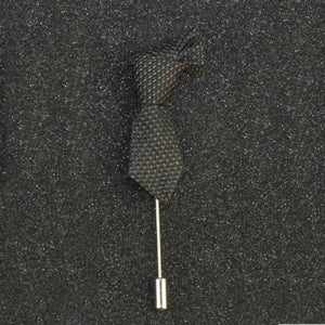 Stripped Tie Shape Lapel Pin