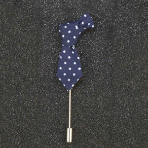 Stripped Tie Shape Lapel Pin