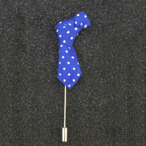 Stripped Tie Shape Lapel Pin