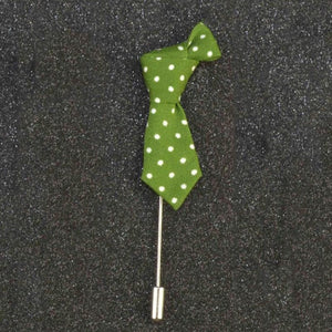 Stripped Tie Shape Lapel Pin