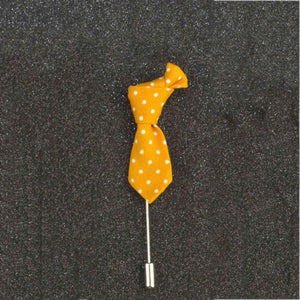 Stripped Tie Shape Lapel Pin