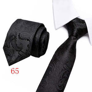 Silk Striped & Paisley Neck Tie