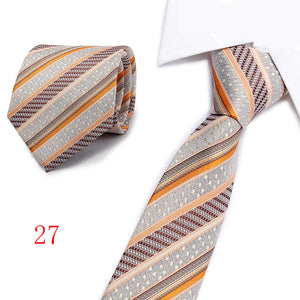 Silk Striped & Paisley Neck Tie