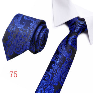 Silk Striped & Paisley Neck Tie