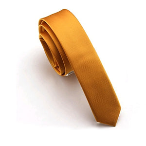 Silk Slim Skinny Solid Tie