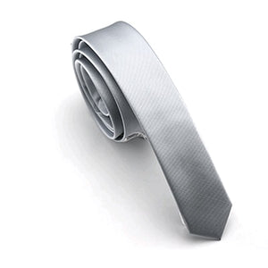 Silk Slim Skinny Solid Tie