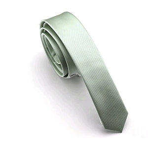 Silk Slim Skinny Solid Tie