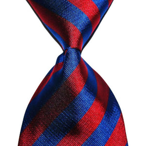Men Wedding Party Silk Striped Tie