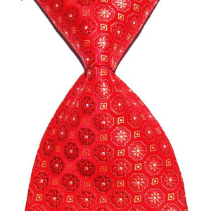 Men Wedding Party Silk Striped Tie