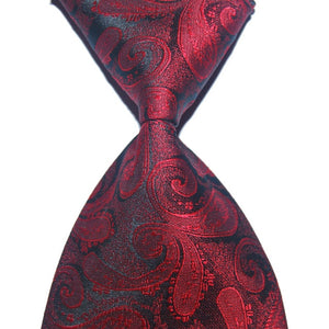 Men Wedding Party Silk Striped Tie